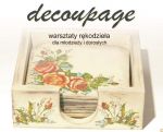 Decoupage - warsztaty rękodzieła 